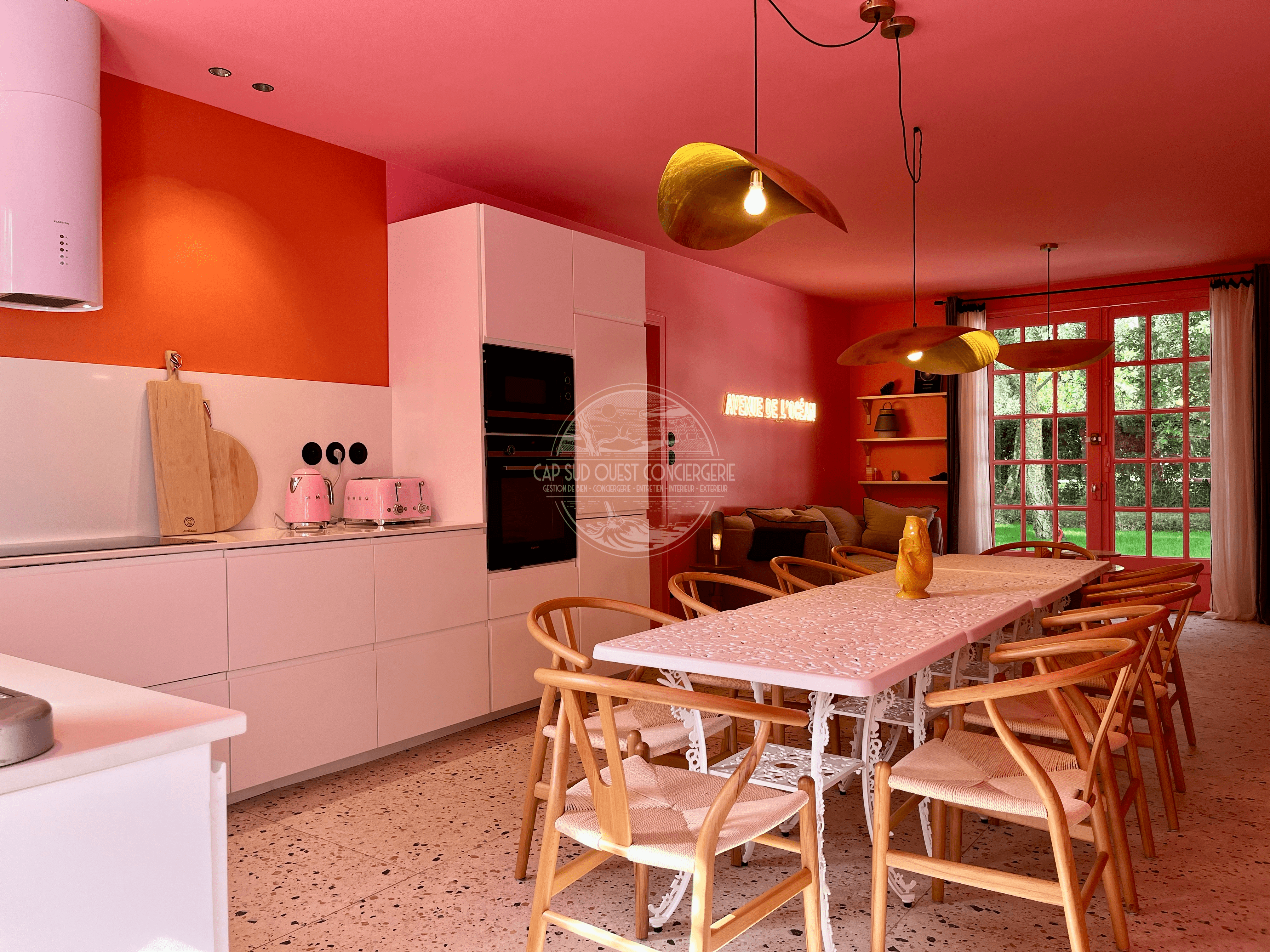 cuisine villa hossegor